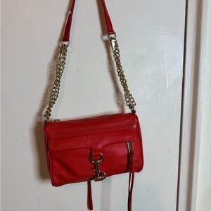 Rebeccaminkoff Leather Chain Strap Bag